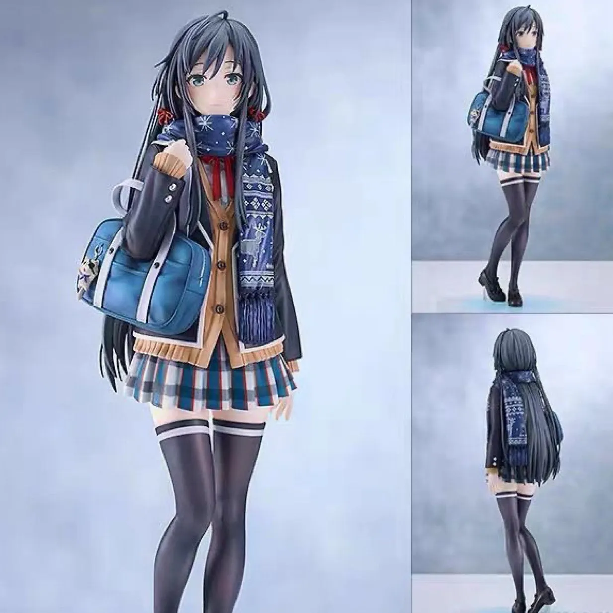 青春恋爱物语 雪之下雪乃 制服 冬装校服站姿 摆件模型 盒装手办