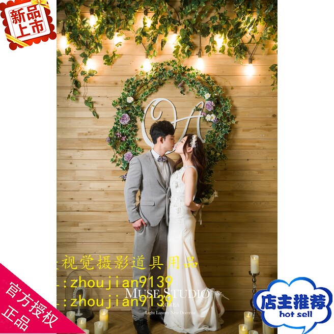 2018新款 影楼实景 儿童摄影棚实景制作 韩式 儿童实景w-2143