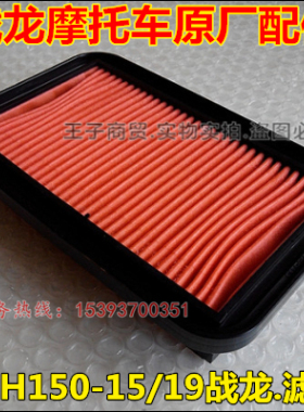 适用新大洲本田战龙战豹CBX150滤芯SDH150-15/16/19/22空气滤清器
