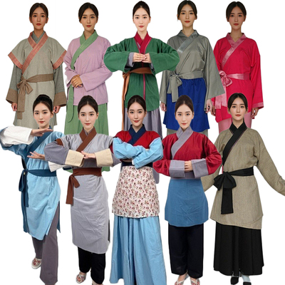 古装女百姓小二村姑掌柜村妇老太岳母刘姥姥平民路人演出服装出租