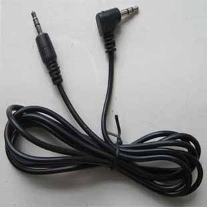 工程订制 3.5双耳机音频连接线 弯头-直头 汽车 对录线 AUX线1.5