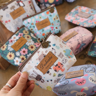 小饺子包 防水多花色可爱min零钱包化妆口红包钥匙包姨妈巾包卡包