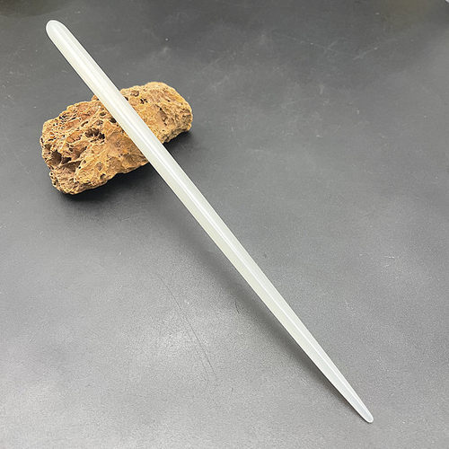 盘头古风旗袍男女长款简约玉簪子