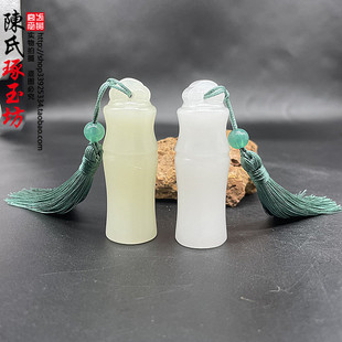 新款祥云竹节款印章个人章青石节节高升文房四宝私人订制名字刻章