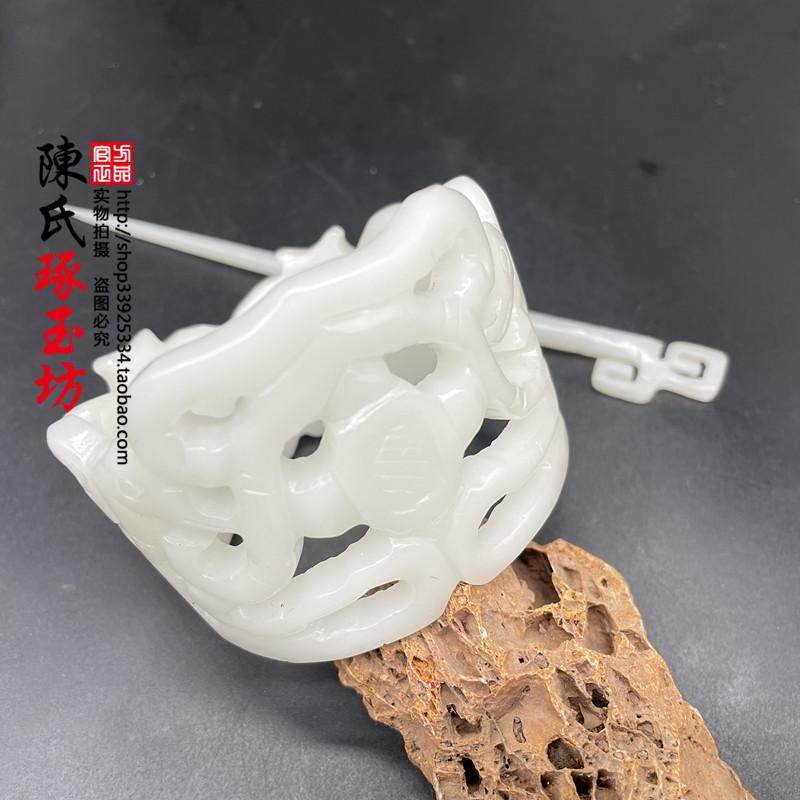 古玩玉器仿白玉玉冠镂空发冠男士发冠中式玉簪子古装拍摄帽冠佩饰,珠宝/钻石/翡翠,发饰,淘宝优惠券,粉丝福利购,淘宝优惠卷