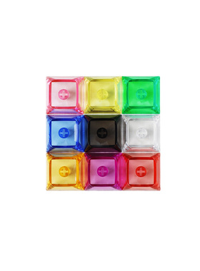 pc高透明键帽试轴器个性机械键盘客制化套件ESC方向游戏键XDA球帽