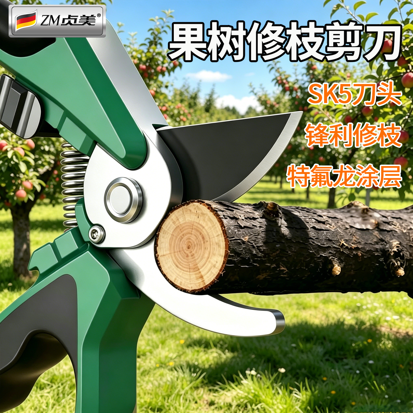 果树修枝剪刀园艺剪果树专用剪刀修枝花卉果木葡萄剪子工具大全