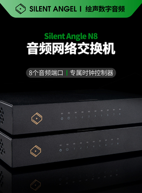 Silent Angel 仙籁 Bonn N8 数播串流数字转盘音响音频网络交换机