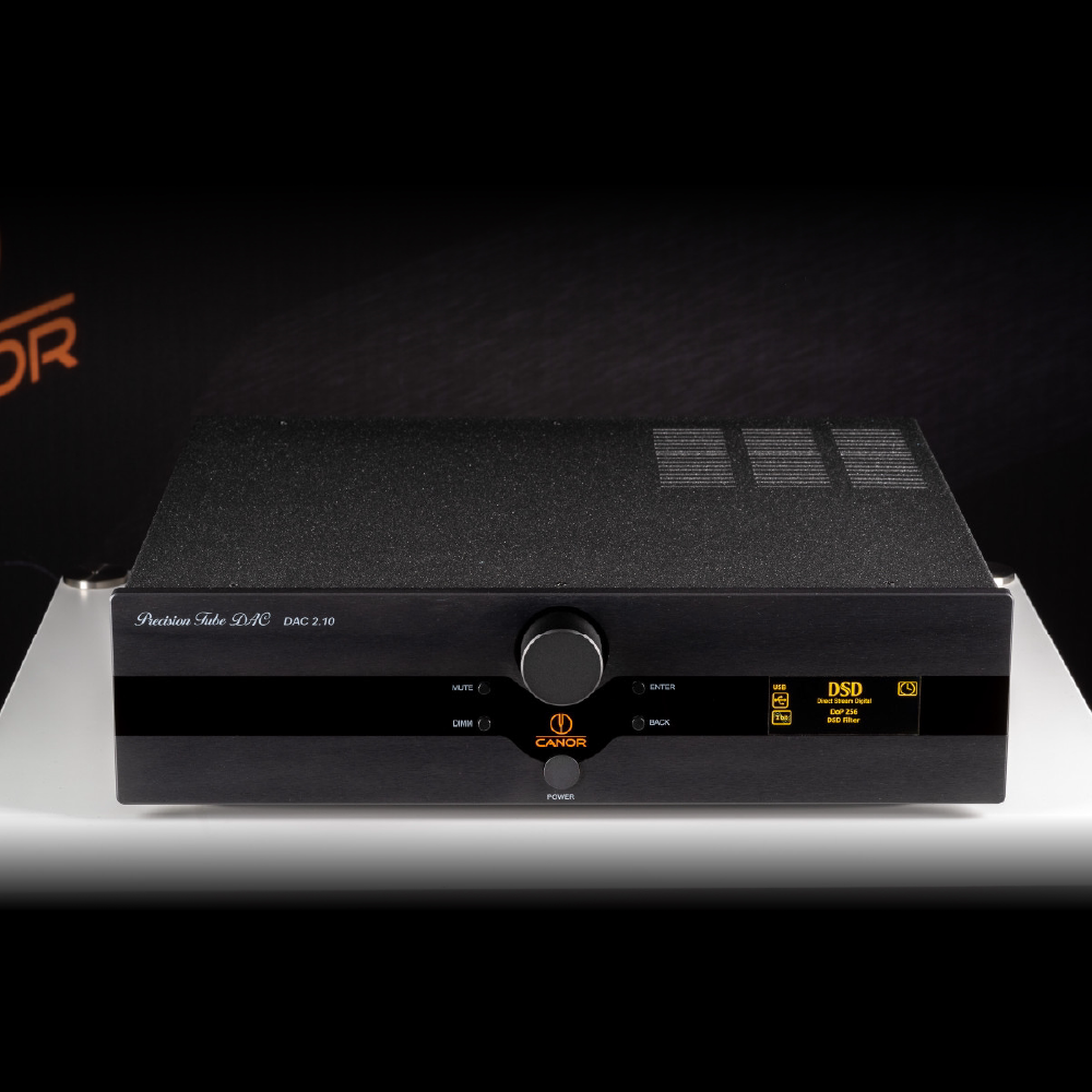 Canor卡诺DAC 2.10电子管解码胆解码器Hifi音乐播放器音箱行货