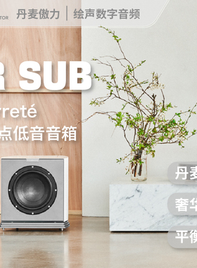 丹麦傲力AUDIOVECTOR R SUB家庭影院重低音炮扬声器发烧级 行货