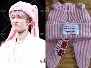 CHARLES JEFFREY LOVERBOY毛线帽针织帽猪猫耳朵帽子保暖个性小众