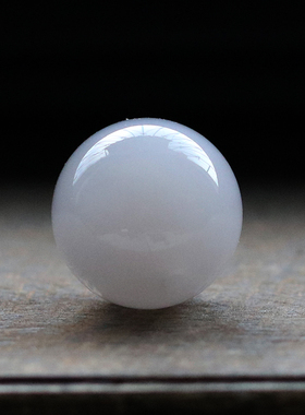 天然和田玉散珠单珠烟紫玉珠子单颗烟青玉配珠玉石手串配饰配件