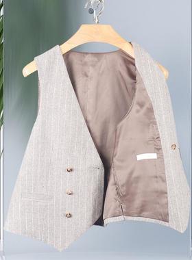 金利来男装含羊毛马甲 2024秋冬条纹中青年外套MJTG16913007-27