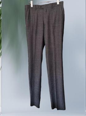 金利来男装西裤 秋季新款含羊毛标准款透气商务正装TPTC580-27002