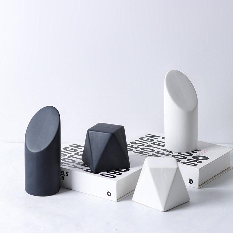 现北欧轻奢多色多面体几何陶瓷工艺品摆件家居样板房酒店饰品,家居饰品,装饰摆件,淘宝优惠券,粉丝福利购,淘宝优惠卷