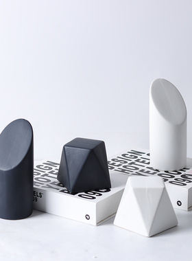 软装饰品样板房陶瓷几何形状几何