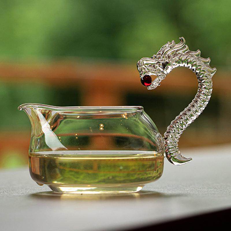 福龙玻璃公道杯侧把玻璃分茶器高档功夫茶具高硼分茶杯,餐饮具,公道杯,淘宝优惠券,粉丝福利购,淘宝优惠卷