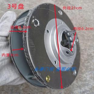 手动卷门铁皮壳 弹簧片全新 带滚珠 卷门铁盘 弹簧外壳盒子 3号盘
