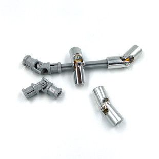 双鹰CADA咔搭积木零配件1x3金属合金万向节61903适用乐高62520c01