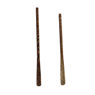 清仓有瑕疵鸡翅木鞋拔子加长手柄实木质不弯腰提鞋器穿鞋70厘米