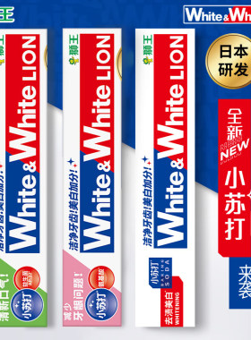 狮王含氟防蛀清新口气牙膏
