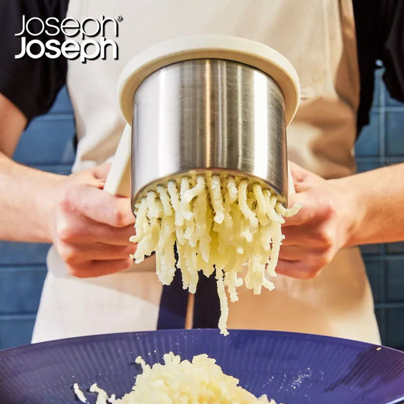 英国Joseph捣泥器压土豆泥家用不锈钢手摇捣碎器手动打薯泥果泥器