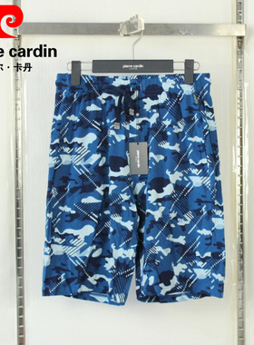 清仓特价皮尔卡丹正品 男士夏季家居裤弹力棉睡裤五分裤PB17407
