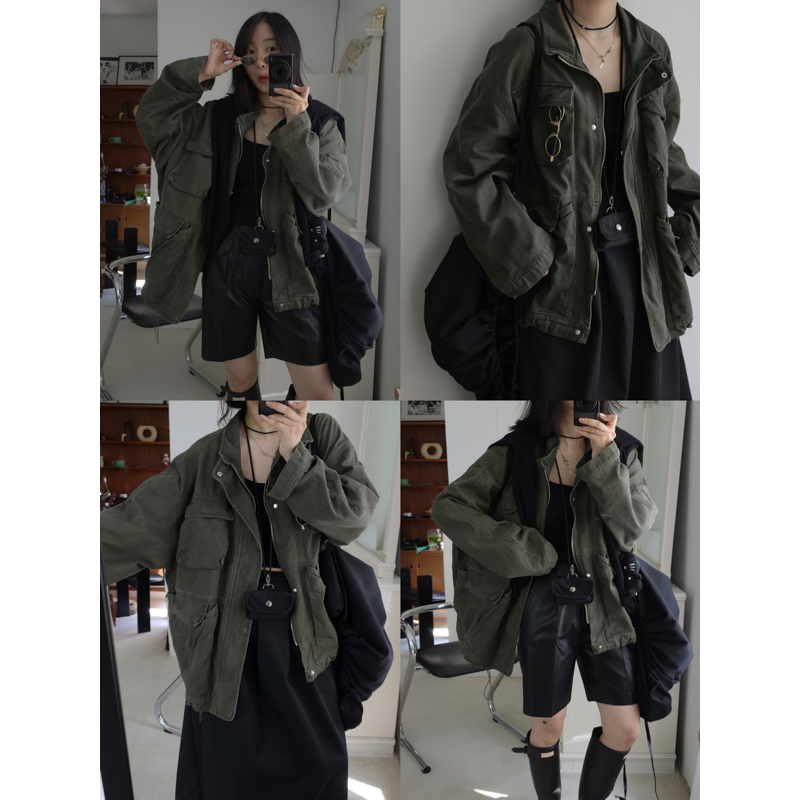 MMCC慵懒风工装夹克外套