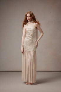 曙光神谕 亮片礼服裙连衣裙noneofus sogno珐颂原创设计