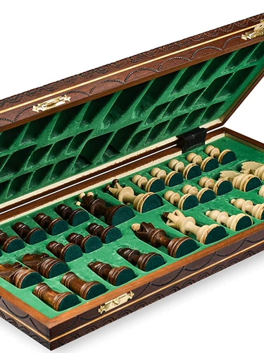 Оригинальные импортные высококлассные складные детские шахматы из натурального дерева ручной работы, комплект для начинающих