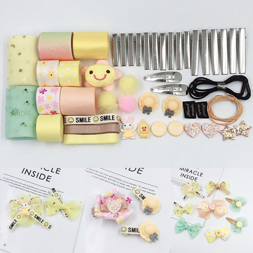 diy手工儿童材料包头饰发夹