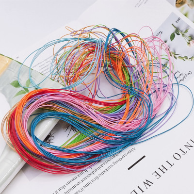 diy编织材料包蜡线吊坠串珠绳