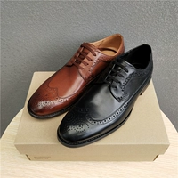 Spot Clarks Мужская мужская обувь мужская мужская обувь Новая резная бизнес Brock Business Liting