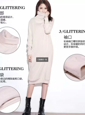 高级感连衣裙街头棉纯色
