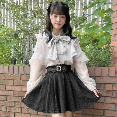 rojita长袖透明大蝴蝶结