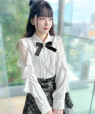 衬衫可爱珍珠少女洛丽塔可爱