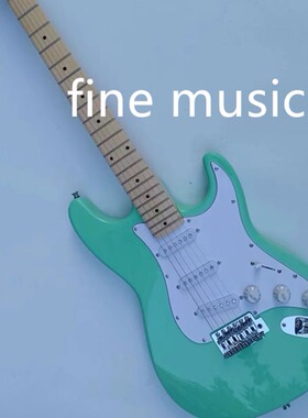 绿色st枫木指板学生练习电吉他green color ST electric guitar