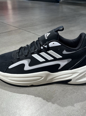 adidas Ozwave 波波鞋织物皮革圆头系带 低帮 老爹鞋 男女 ID3573