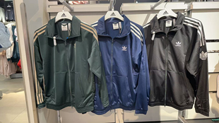 Adidas 阿迪达斯 男女经典复古立领夹克外套JL8400 JL8396 JL8398