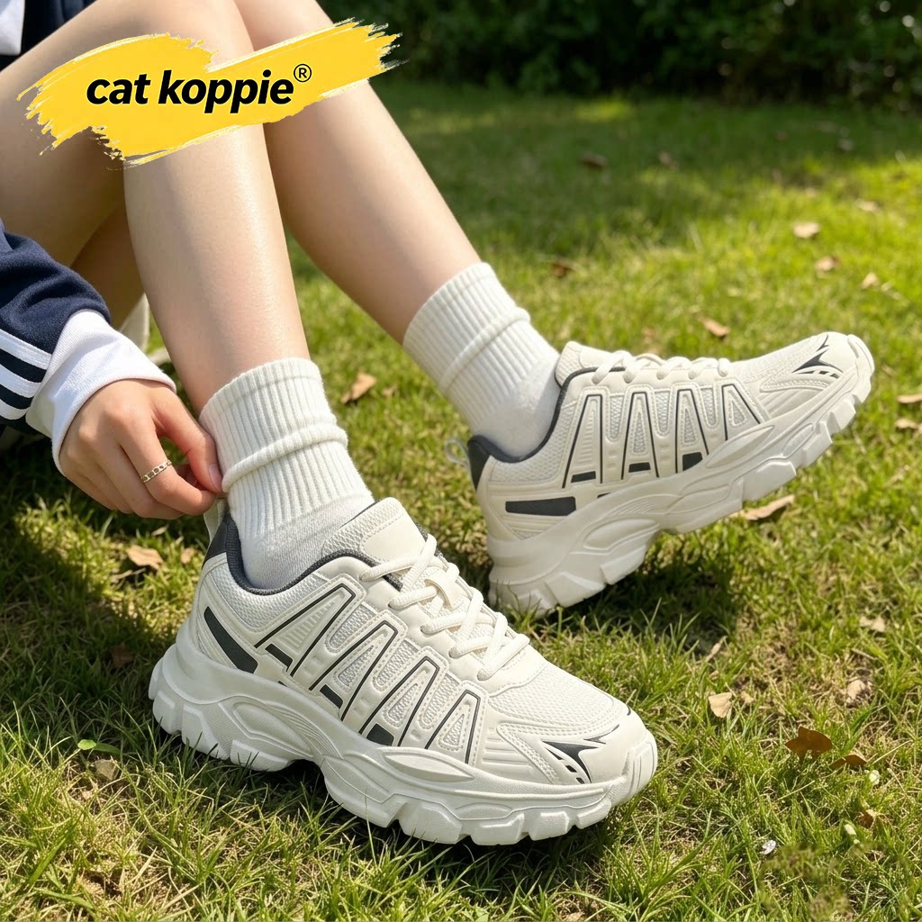 Cat Koppie男鞋秋季休闲运动鞋子2026新款老爹鞋百搭防滑时尚潮鞋