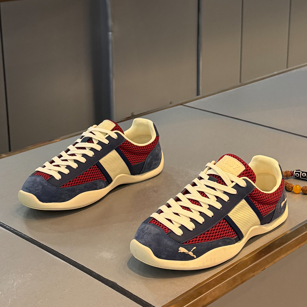 【香港&轻奢】德训鞋男2025秋季新款网面拼色潮流百搭休闲运动鞋