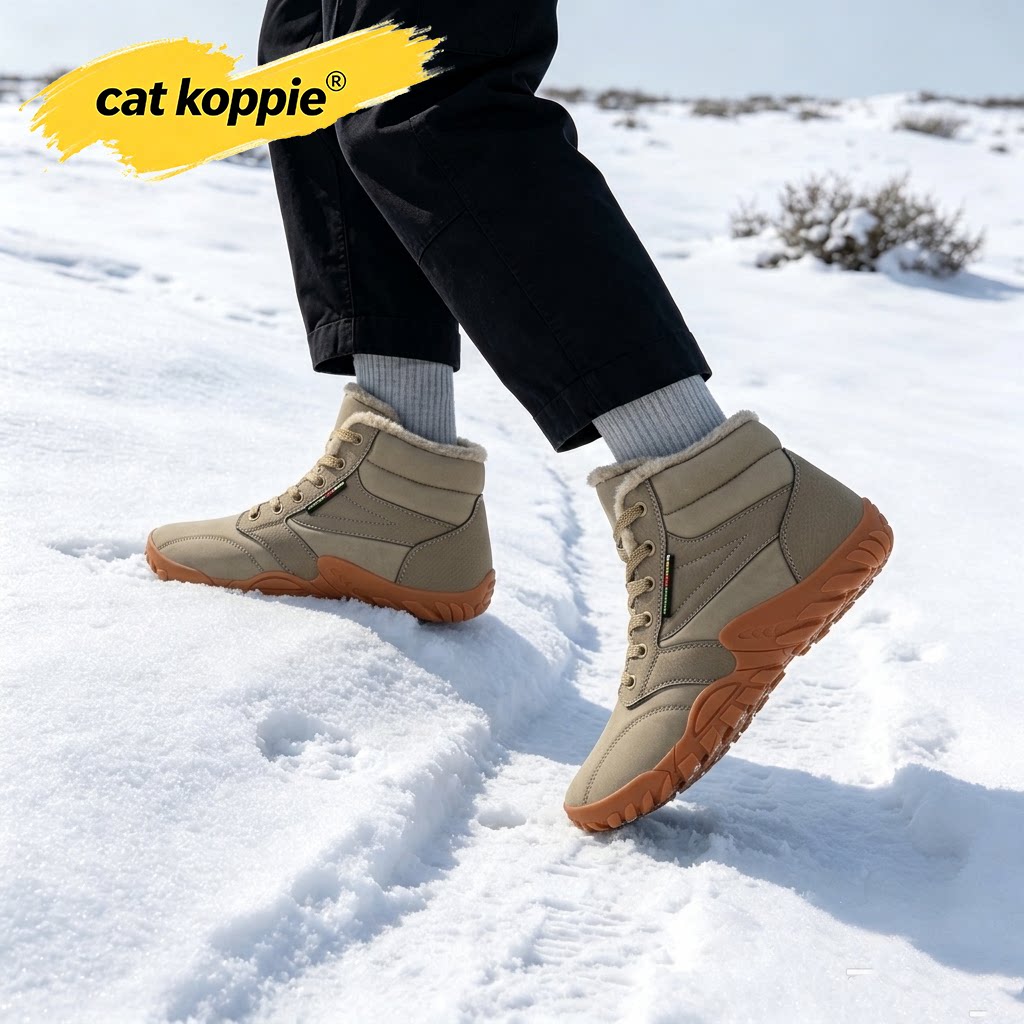 Cat Koppie2026年冬季加绒保暖雪地靴男女款防滑抗寒大码棉鞋