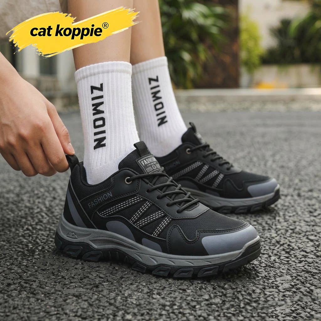 Cat Koppie男鞋户外休闲鞋秋季新款运动鞋新款登山鞋透气跑步鞋
