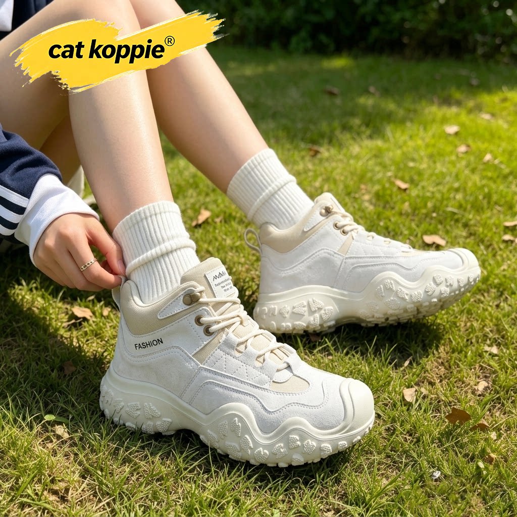 Cat Koppie户外登山鞋女2026秋季新款厚底防滑防水徒步鞋越野跑鞋