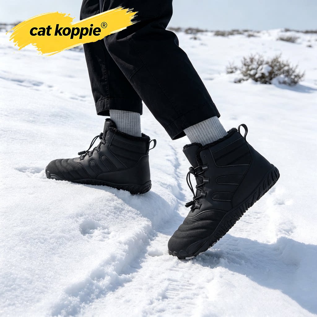 Cat Koppie户外徒步鞋冬季新款加绒保暖情侣雪地靴登山防寒加厚