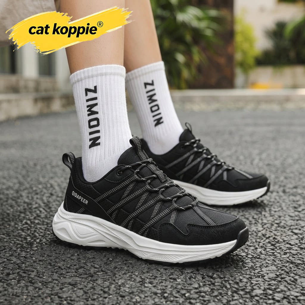 Cat Koppie男鞋运动鞋2026四季款百搭休闲鞋耐磨减震男士防滑鞋