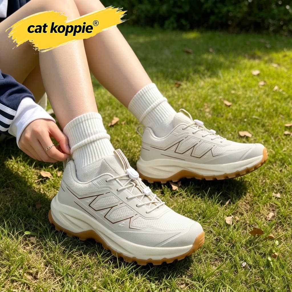 Cat Koppie男鞋2026新款今年秋季厚底户外运动鞋子透气休闲鞋