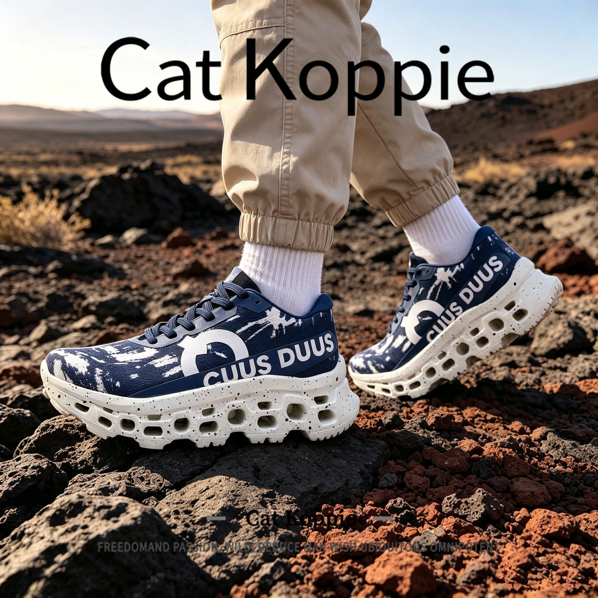 【碎石征途】Cat Koppie2026夏季男士蜂窝缕空减震跑鞋运动鞋男鞋