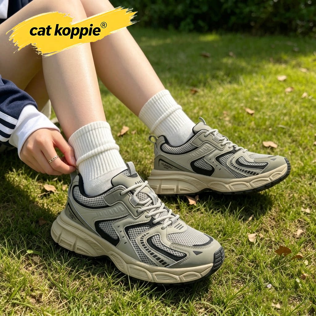 Cat Koppie厚底老爹鞋男款2026新款秋季男士百搭运动风潮牌休闲鞋