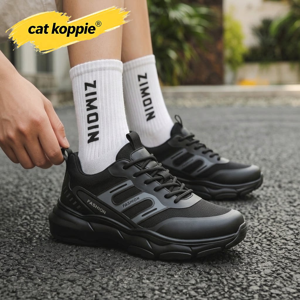 Cat Koppie男鞋2026新款秋季透气薄款网面运动鞋冰丝布休闲鞋子